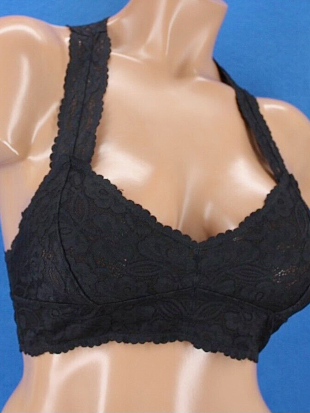 Intimately Free People Black Lace Bralette - Size L